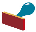 Picture of rubber stamp